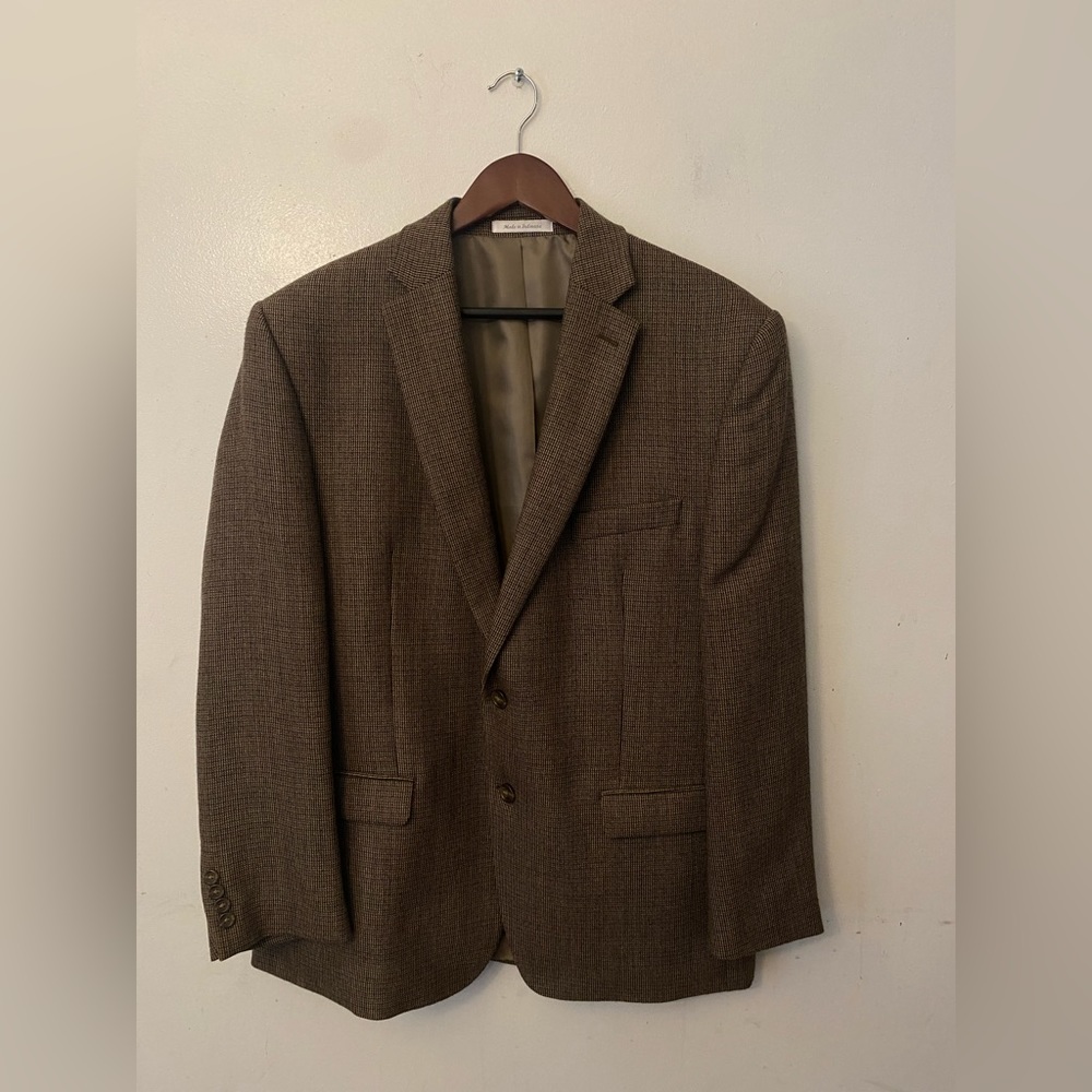 Chaps wool brown blazer